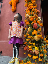 Cargar imagen en el visor de la galería, Vestido Dia Muertos/Naranja Modelo 1951