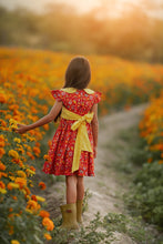 Cargar imagen en el visor de la galería, Vestido Milagritos/Rojo Mod 1946