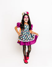 Load image in gallery viewer, Vestido Dia Muertos/Verde Modelo 1951
