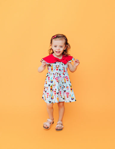 Vestido Mickey/Helados Mod 1953