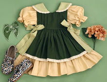 Cargar imagen en el visor de la galería, Vestido Verde Bosque/Kaki Mod 1951