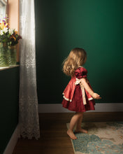 Cargar imagen en el visor de la galería, Vestido Vino/Palo de Rosa Mod 1951