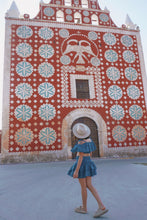 Load image in gallery viewer, Top y Falda Azul Mod 1973