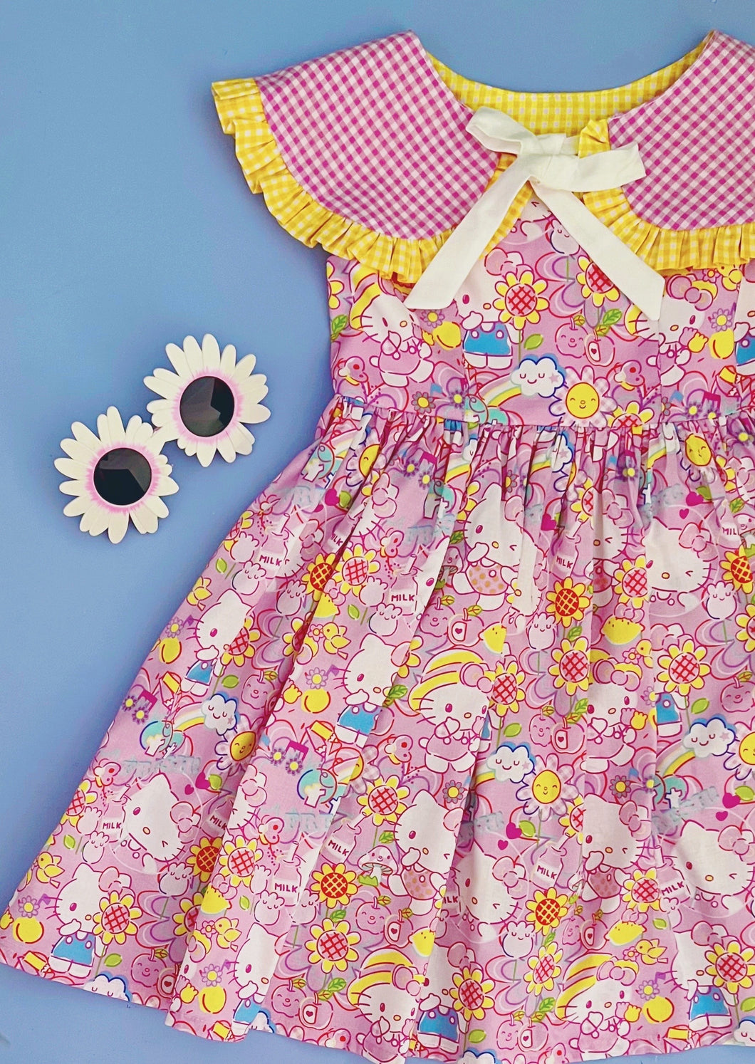 Vestido HKitty Floral Mod 1948