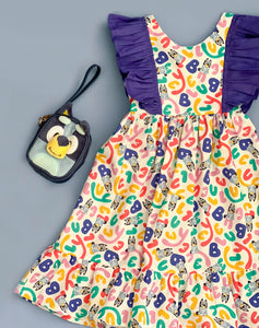 Vestido Letras/Bluey Mod 1949