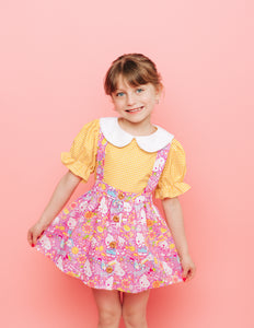 Falda y Blusa Kitty Floral Mod 1955