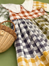 Load image in gallery viewer, Vestido Gingham Mod 1966