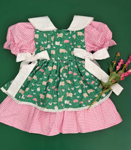 Cargar imagen en el visor de la galería, Vestido Granja/Rosa Mod 1951