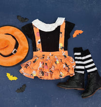 Load image in gallery viewer, Blusa y Falda Halloween Mod 1956