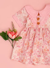 Cargar imagen en el visor de la galería, Vestido Flores Acuarela/Rosa Mod 1947