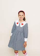 Load image in gallery viewer, Vestido Bl-Neg/Corazon Mod 1966