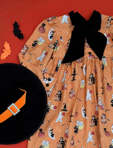 Vestido Halloween vintage Mod 1965
