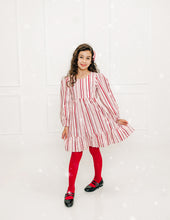 Load image in gallery viewer, Vestido Santa/Candy Stripe Mod 1951