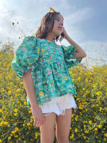 Blusa Primavera/Poke Mod 1984