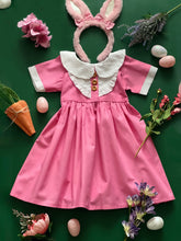 Cargar imagen en el visor de la galería, Vestido Rosa Chicle Mod 1947
