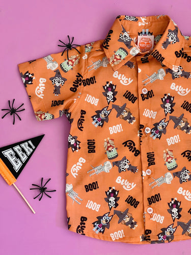 Camisa Blue/Halloween