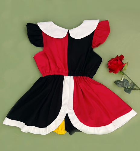 Vestido Reina Corazones Mod 1950