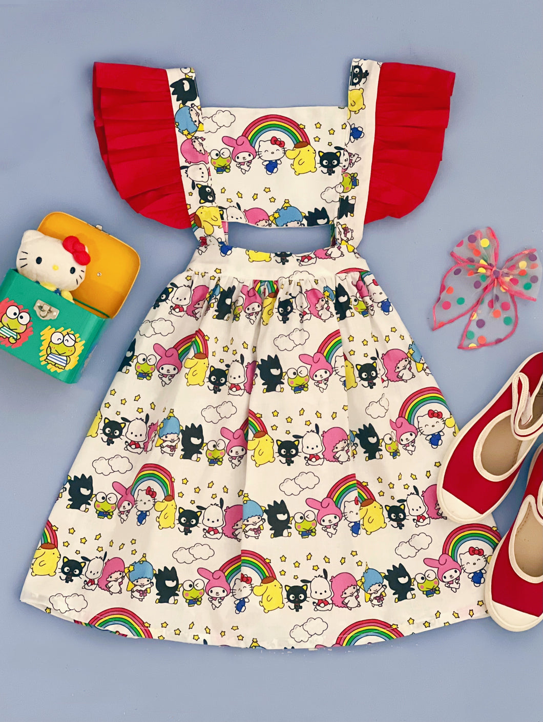 Vestido HKitty Arcoiris Mod 1940