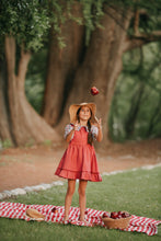 Cargar imagen en el visor de la galería, Vestido Mod 1950 C/Blusa Manzanas