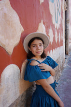 Load image in gallery viewer, Top y Falda Azul Mod 1973