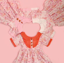 Cargar imagen en el visor de la galería, Vestido Flores Acuarela/Blanco Mod 1947