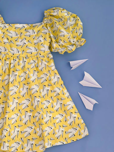 Vestido Aviones de Papel Mod 1984