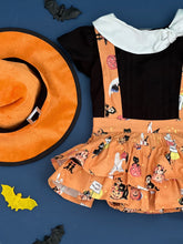 Cargar imagen en el visor de la galería, Blusa y Falda Halloween Mod 1956