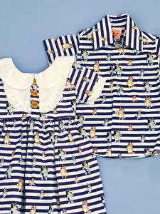 Camisa Blue/Rayas