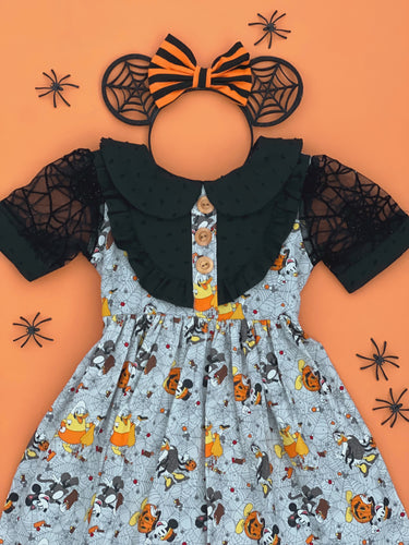 Vestido Micket y amigos Halloween Mod 1947