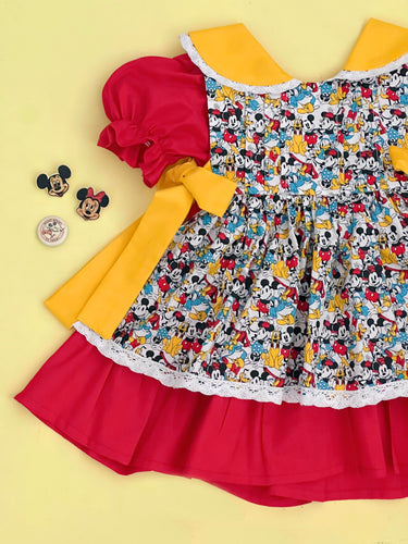 Vestido Mickey y Amigos Modelo 1951
