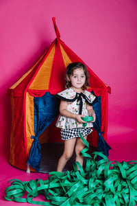 Blusa y Short Circo/Feria Mod 1948
