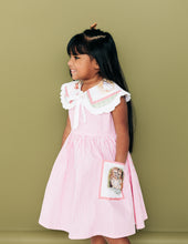 Cargar imagen en el visor de la galería, Vestido Rayas Rosa/Peter Rabbit Mod 1948