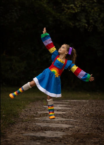 Vestido Rainbow Brite Modelo 1941