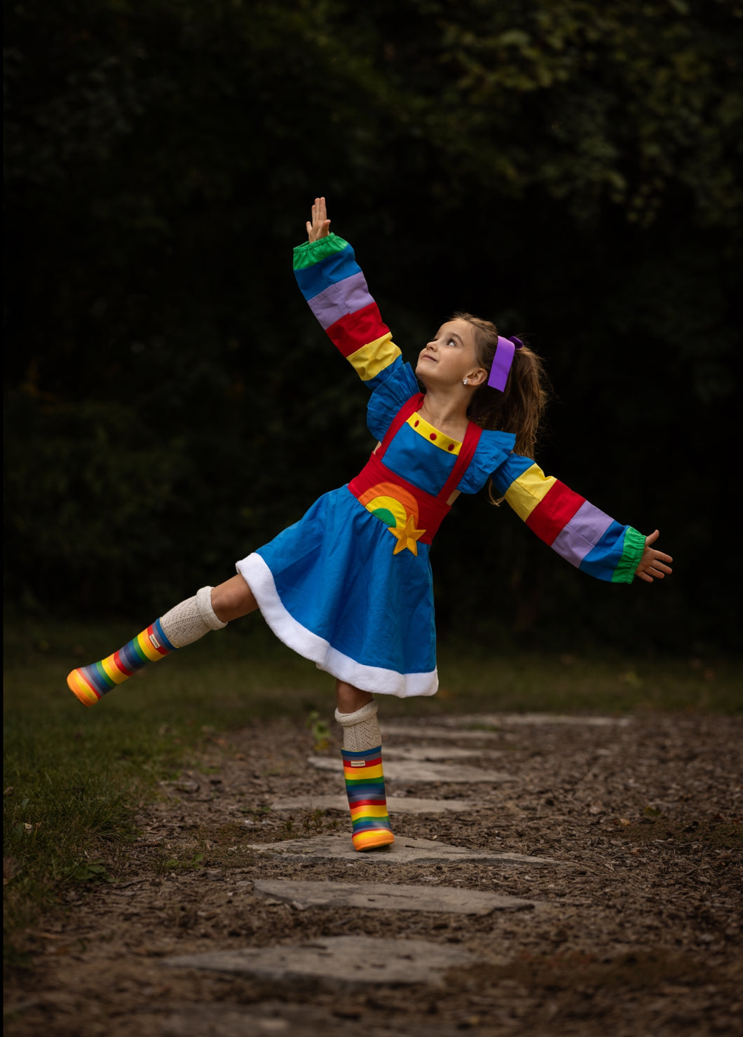 Vestido Rainbow Brite Modelo 1941