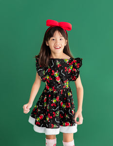 Vestido Grinch/Negro Mod 1941