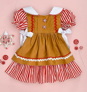 Vestido Gingerbread Mod 1951 Envio Inmediato