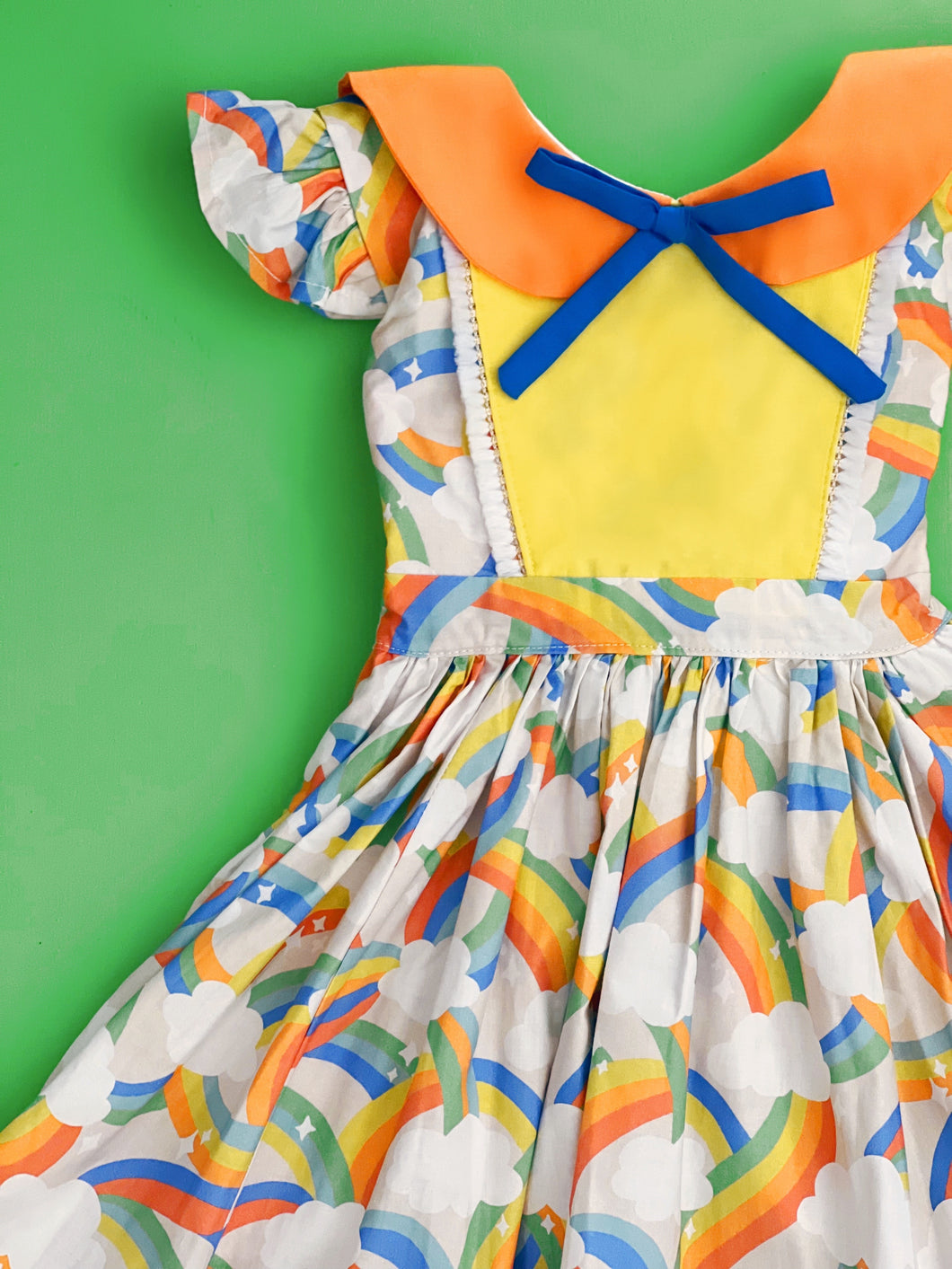 Rainbow Dress Model 1946