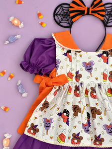 Mickey Halloween Dress/Purple Model 1951