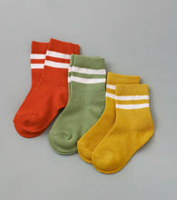 Load image in gallery viewer, Midi striped socks Set 3