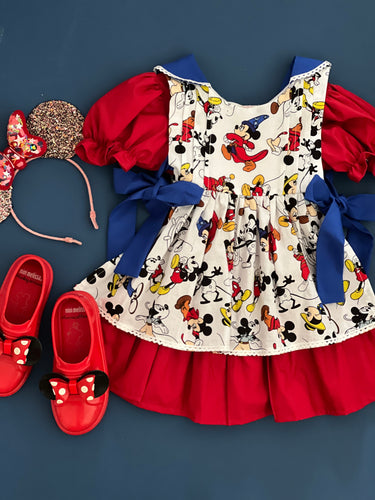 Vestido Mickey Clásico Modelo 1951