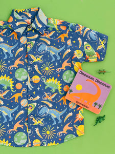 Camisa Dinos/Planetas