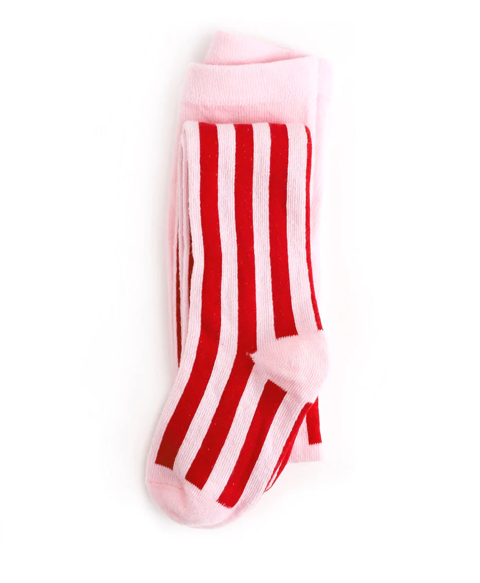 Color Candy Stripe Knit Leggings