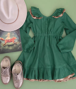 Forest Green Dress Model 1962