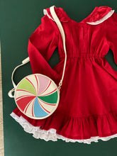 Cargar imagen en el visor de la galería, Vestido Rojo/Blanco Modelo 1962
