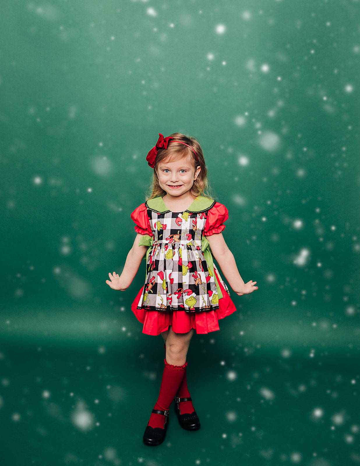 Grinch dress for toddlers hotsell