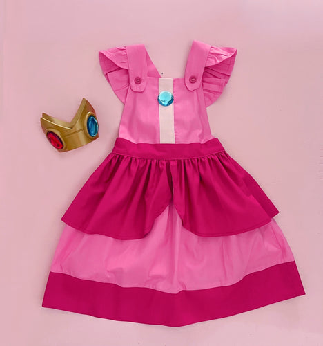 Princess Peach Mod 1970 Dress