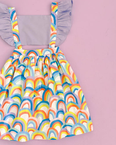 Rainbow/Lilac Dress Mod 1940