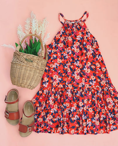 Vestido Floral  Mod 1967