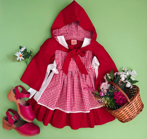 Vestido Caperucita Roja Modelo 1951