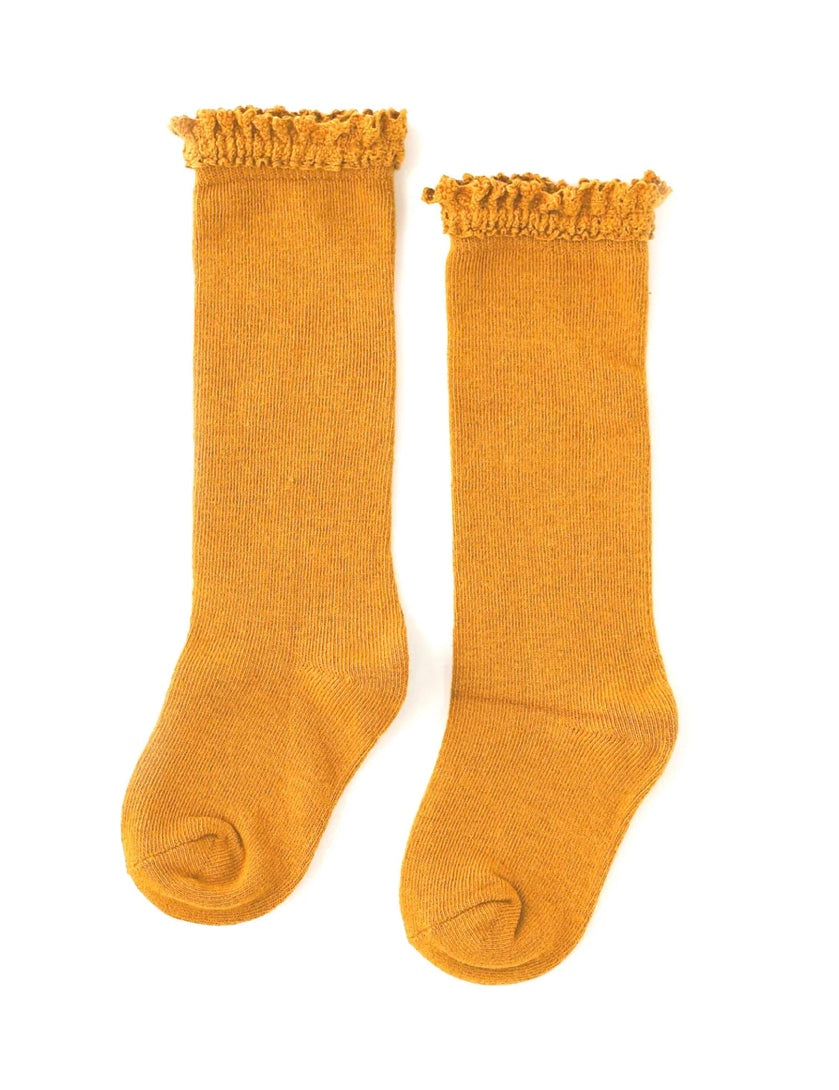 Marigold Lace Socks